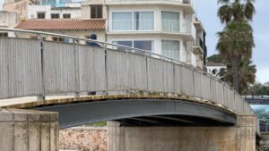 Puente del Riuet de s'Illot que conecta Manacor y Sant Lloren&ccedil; des Cardassar.