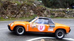 Porsche 914/6 en el Rally Cl&aacute;sico Isla de Mallorca