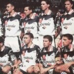 Equipo del RCD Mallorca en su debut con Bartolom&eacute; Beltr&aacute;n en 1995