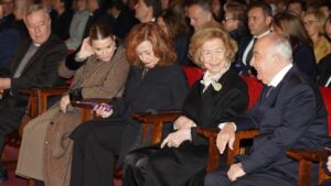 La Reina Sof&iacute;a en el concierto ben&eacute;fico de Projecte Home en La Seu