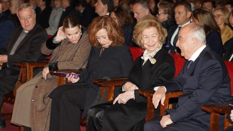 La Reina Sof&iacute;a en el concierto ben&eacute;fico de Projecte Home en La Seu