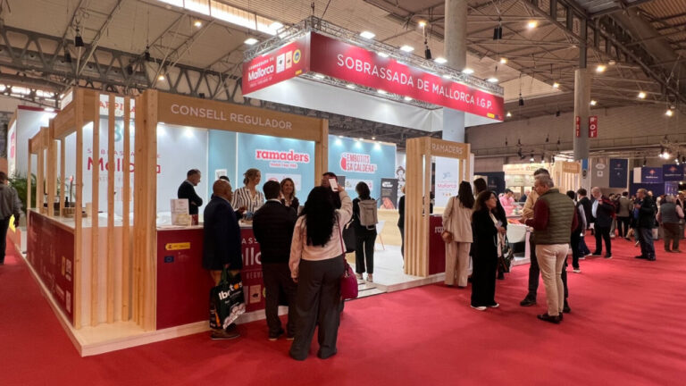 Stand de la sobrassada de Mallorca en la feria Alimentaria 2026