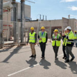Visita de Marga Prohens a la central de Cas Tresorer en Palma