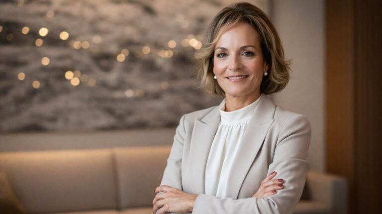 Rosa Ram&oacute;n posando con una sonrisa en un entorno profesional