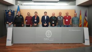 Reuni&oacute;n sobre aumento salarial de la Polic&iacute;a Local en Palma.