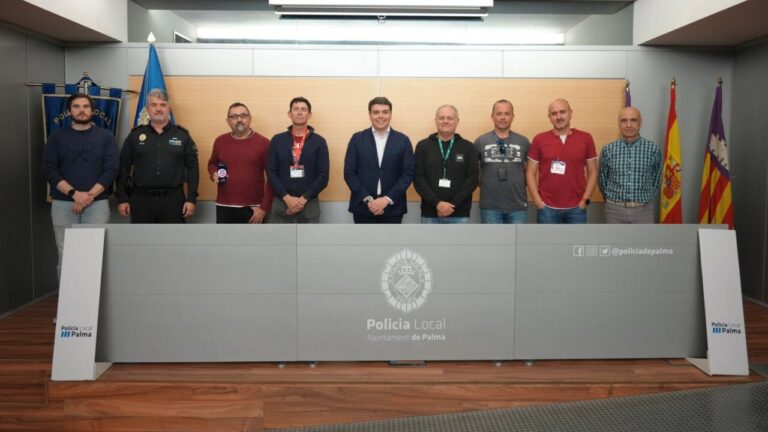 Reuni&oacute;n sobre aumento salarial de la Polic&iacute;a Local en Palma.