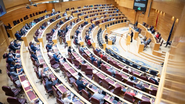 Vista del Senado durante la aprobaci&oacute;n de la reforma constitucional para Formentera.