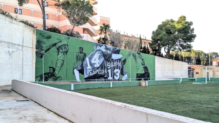 El Ayuntamiento de Calvi&agrave; inaugura EsportArt, una ruta de arte urbano con murales en cinco polideportivos.