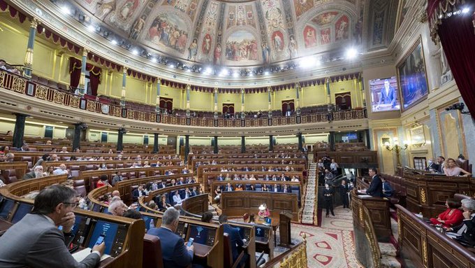 Vista del Congreso durante la votaci&oacute;n sobre la pr&oacute;rroga de los alquileres