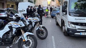 La Polic&iacute;a interpone 24 denuncias en solo dos horas en un control en Son Gotleu