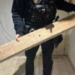 Destrozos en cadena a golpe de tabl&oacute;n en la madrugada palmesana