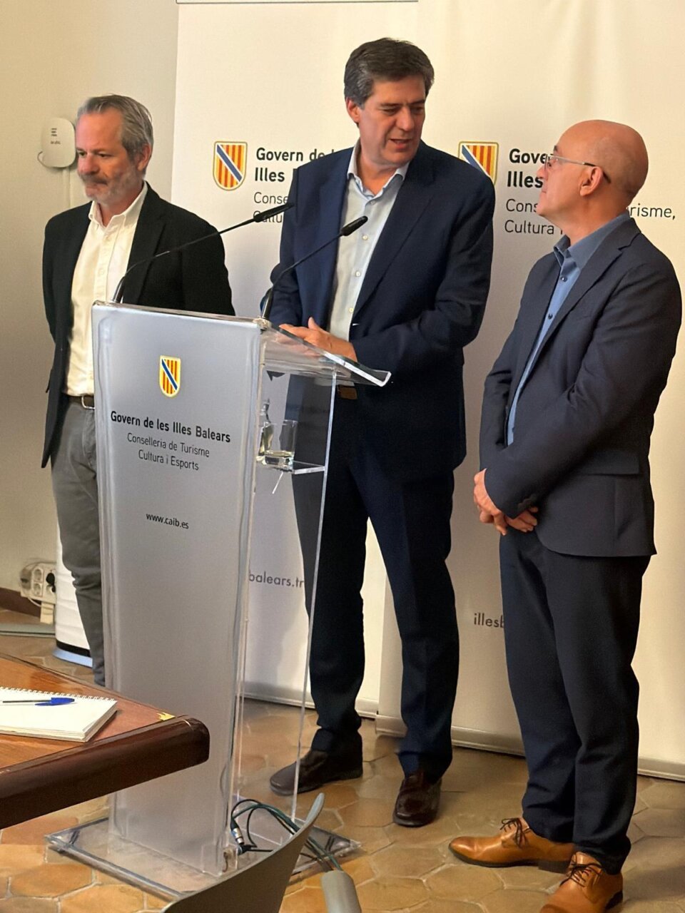 Reuni&oacute;n del Govern de las Islas Baleares sobre el impuesto de turismo sostenible
