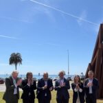 Inauguraci&oacute;n de la escultura '9 Acute Uneven Angles' en Palma