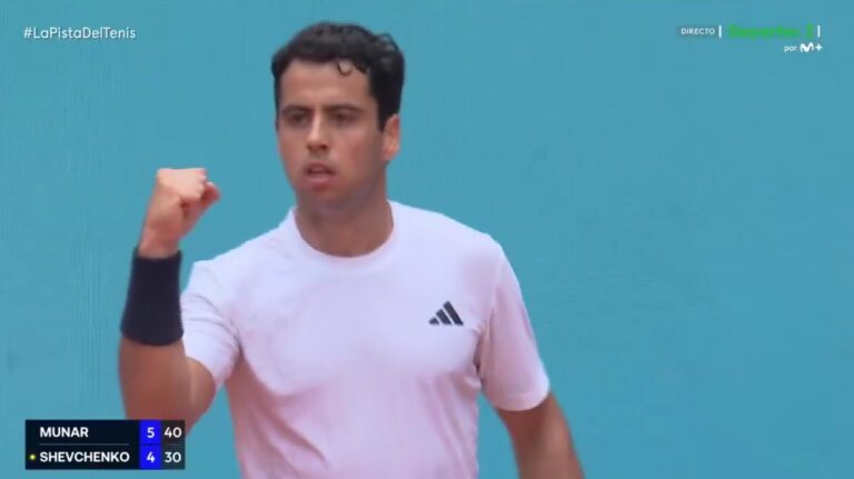 Munar vuelve a la senda de la victoria en el Masters 1000 de Madrid