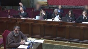 Koldo Garc&iacute;a testificando en el Tribunal Supremo sobre contratos de mascarillas