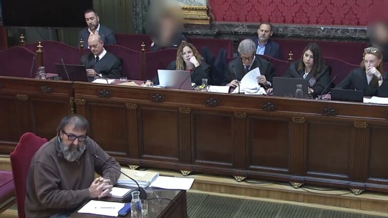 Koldo Garc&iacute;a testificando en el Tribunal Supremo sobre contratos de mascarillas