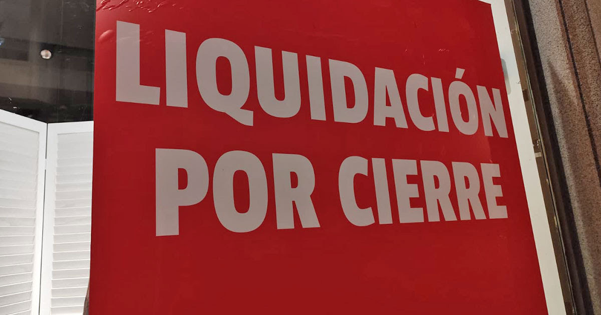 Los cierres recientes de peque&ntilde;os comercios preocupa a PIMECO