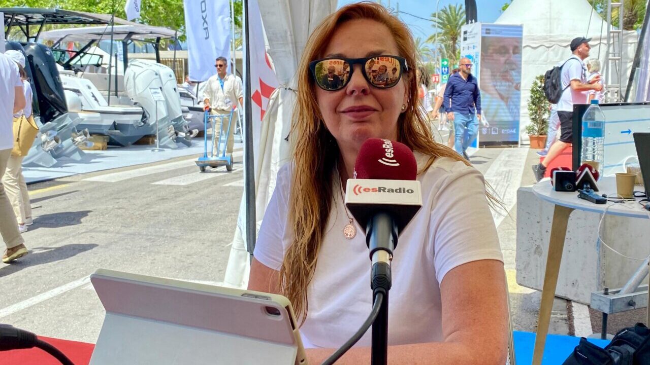 Marilena Estarellas en el Palma International Boat Show