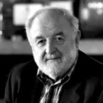 Diego Carcedo, periodista español, en una imagen en blanco y negro.