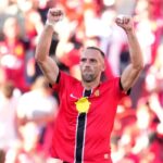 Muriqi celebra un gol en el partido contra el Real Madrid