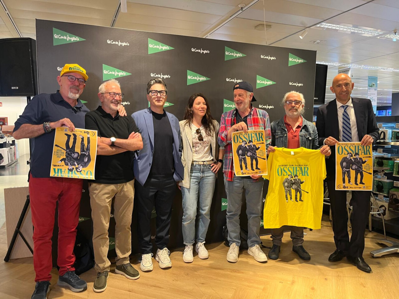 Presentaci&oacute;n del nuevo tema de Ossifar en El Corte Ingl&eacute;s
