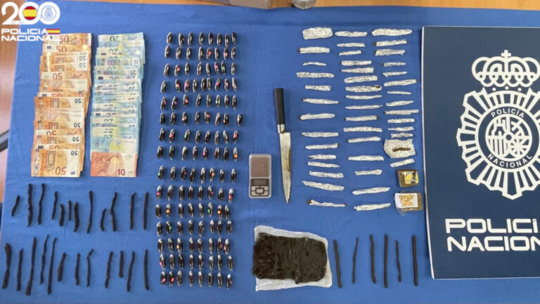 Detenido por utilizar su casa como un supermercado de hach&iacute;s en Santa Catalina