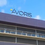 R&oacute;tulo de la fachada de la oficina de &Aacute;voris en Mallorca