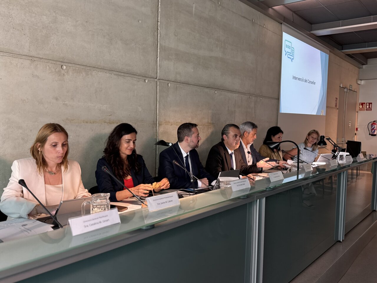Reunión del conseller de Educación con directores de centros educativos en Mallorca
