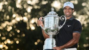 Aaron Rai, el campe&oacute;n que se present&oacute; sin avisar.