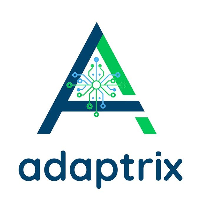 Logo de Adaptrix, plataforma de inteligencia de datos