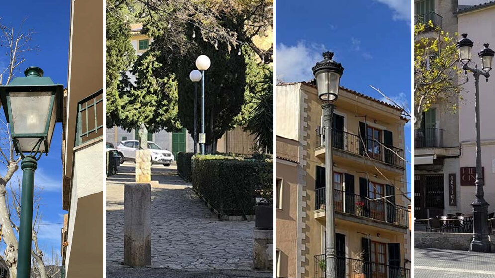Luminarias y farolas en el municipio de Alar&oacute;