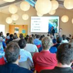 Asistentes al foro sobre transici&oacute;n energ&eacute;tica en Baleares