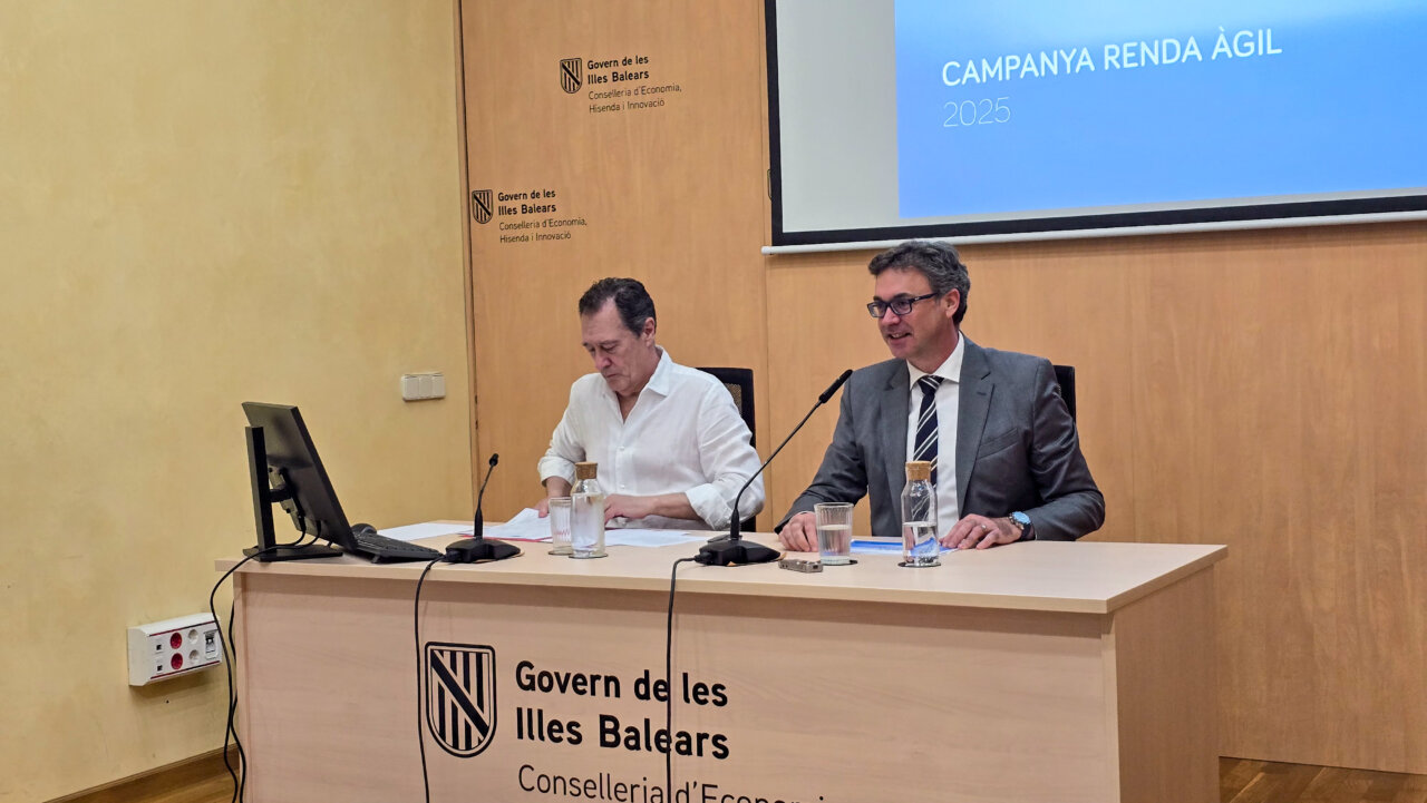Presentación de la campaña Renta Ágil 2025 por el Govern de las Islas Baleares