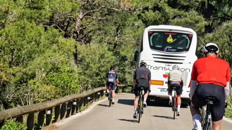 Las carreteras de la Serra de Tramuntana, al l&iacute;mite