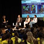 Panel de mujeres en la conferencia sobre deporte y mujer en Mallorca