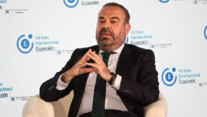 Gabriel Escarrer hablando en el VII Foro Internacional de Expansi&oacute;n