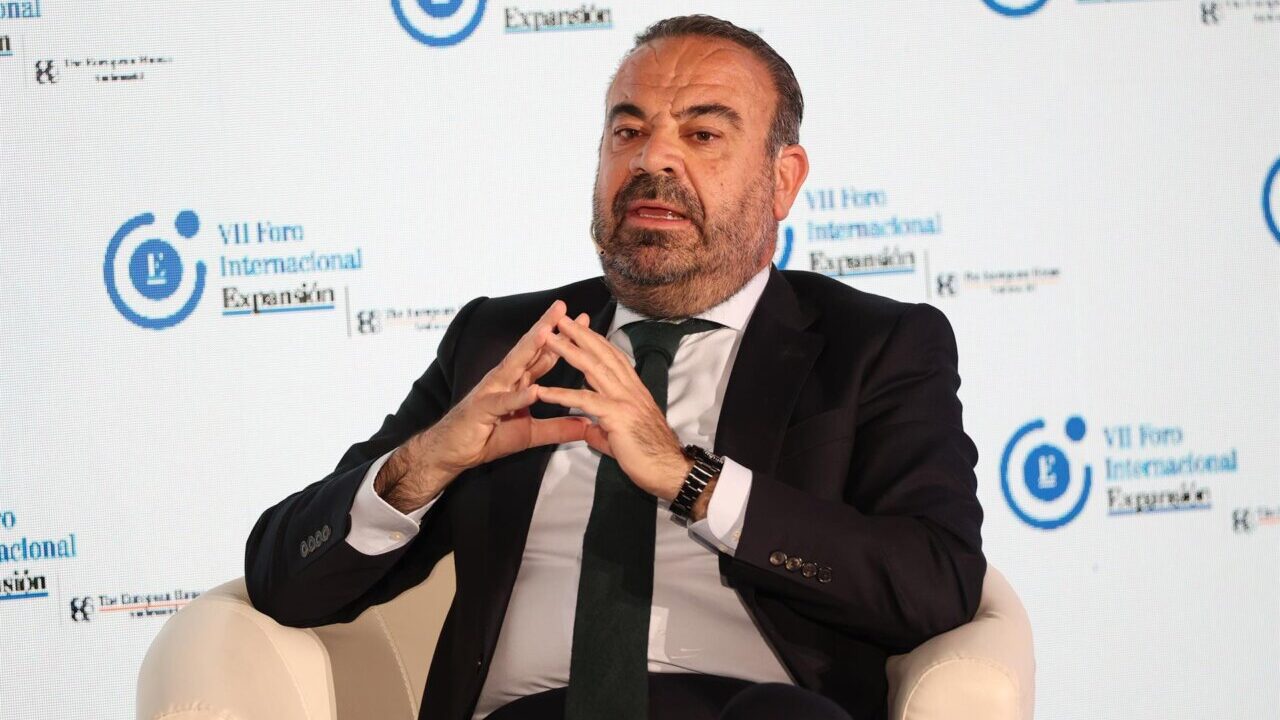 Gabriel Escarrer hablando en el VII Foro Internacional de Expansi&oacute;n