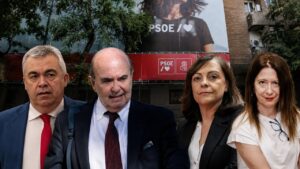 La Audiencia Nacional imputa a Santos Cerd&aacute;n, la gerente del PSOE y Zarr&iacute;as en el caso Leire D&iacute;ez el mismo d&iacute;a que la UCO entra en Ferraz