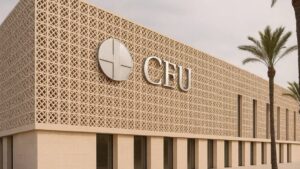 Edificio del nuevo campus biosanitario del CEU en Mallorca