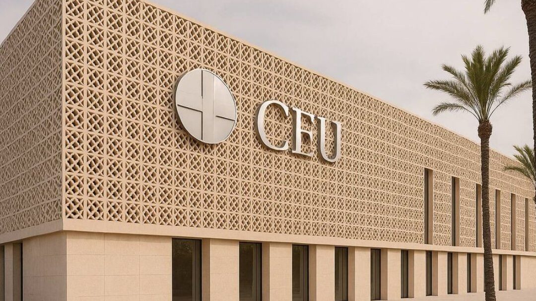 Edificio del nuevo campus biosanitario del CEU en Mallorca
