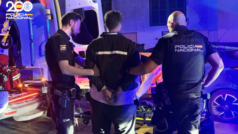 Reducido con un t&aacute;ser tras pegar a su madre y atrincherarse armado en su casa