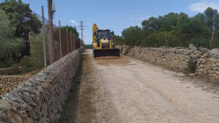 Marratxí rehabilita varios caminos rurales de Son Ametler y Sa Comuna