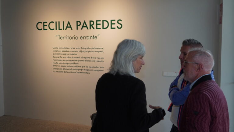 Inauguración de la exposición Territorio errante de Cecilia Paredes en Sa Refinadora