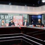 Panel de discusi&oacute;n en el programa Torn de Paraula sobre el 15 aniversario del 15-M