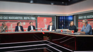 Panel de discusi&oacute;n en el programa Torn de Paraula sobre el juicio Cas Mascaretes