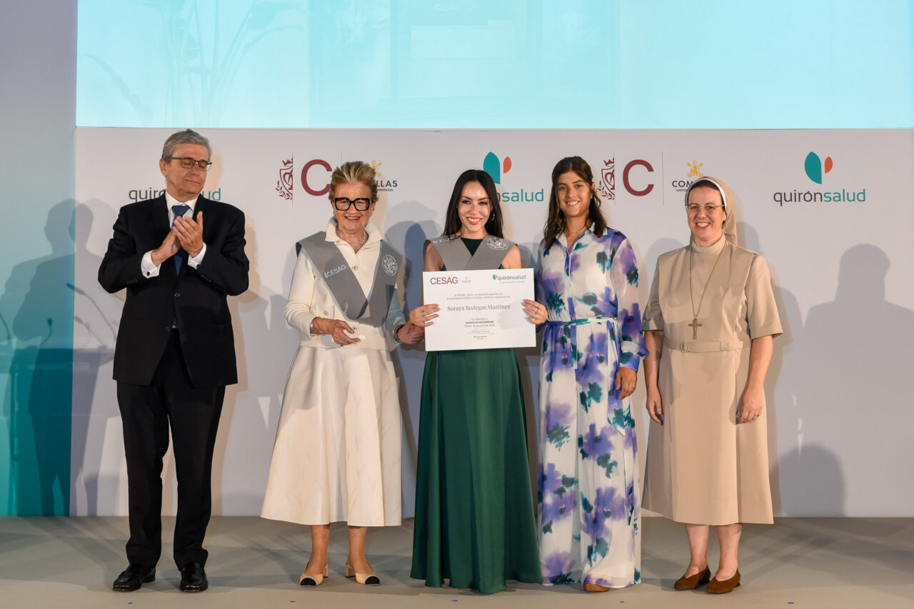 Ceremonia de graduación de la primera promoción de enfermería del CESAG y Quirónsalud