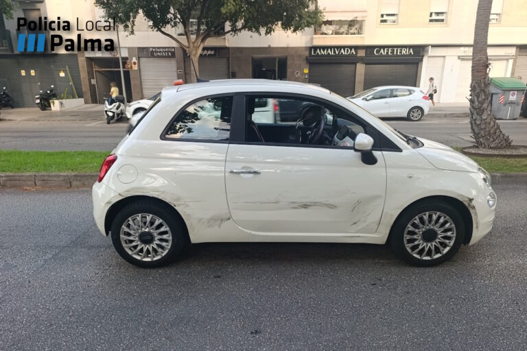 Buscan a un conductor tras arrollar a un motorista y chocar contra varios veh&iacute;culos en su fuga
