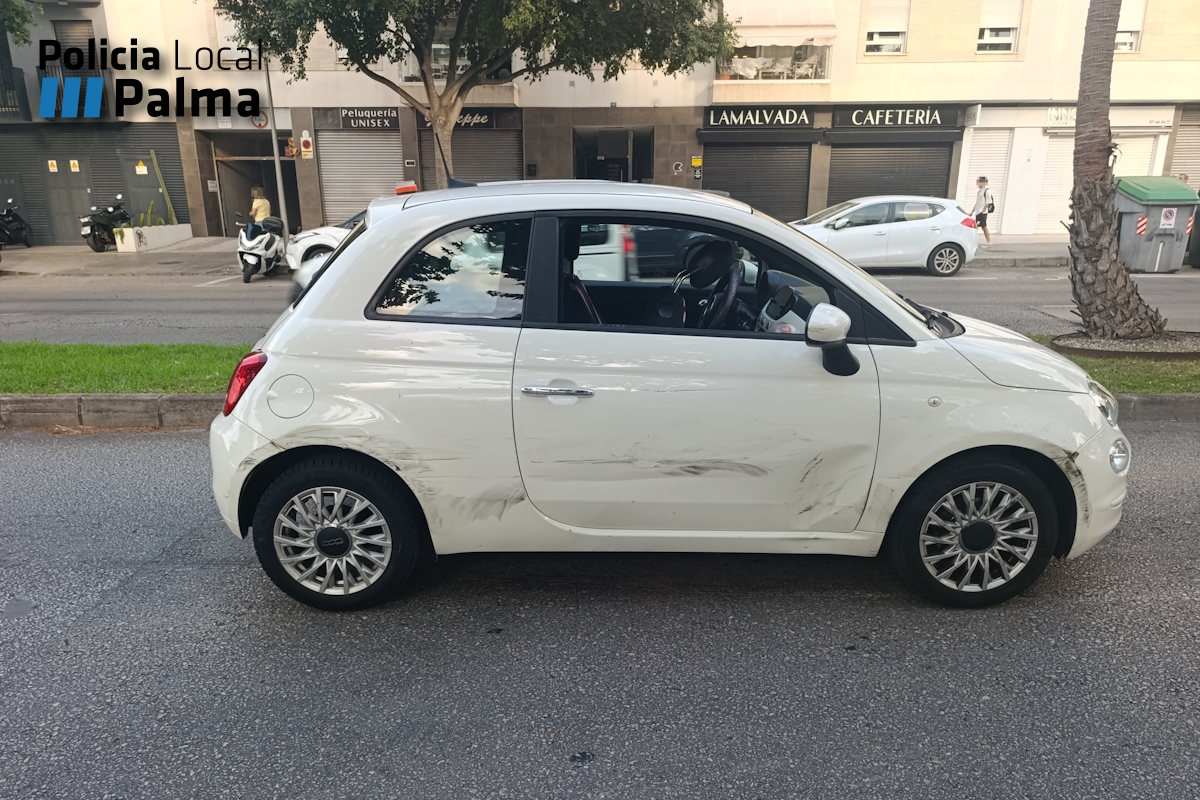 Buscan a un conductor tras arrollar a un motorista y chocar contra varios veh&iacute;culos en su fuga