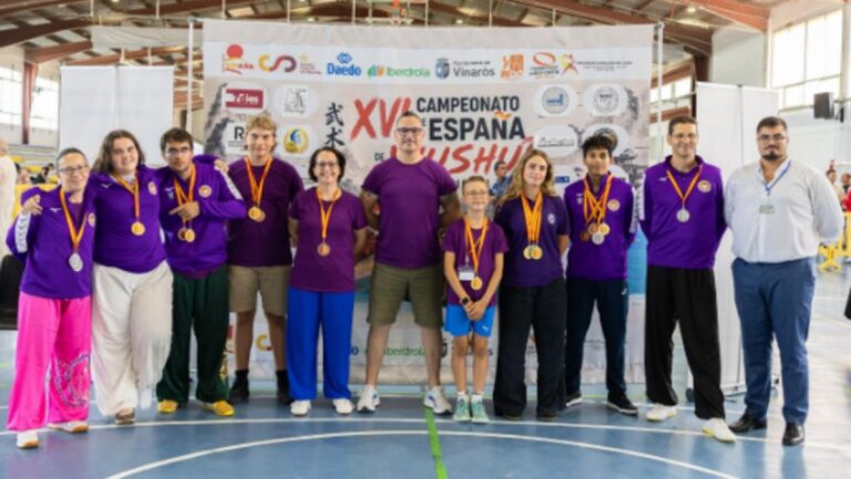 Equipo de Baleares con medallas en campeonato de Wushu