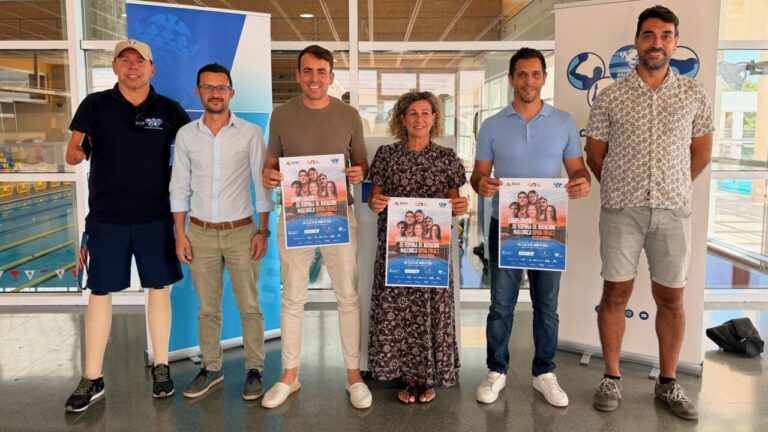 Presentación del Campeonato Absoluto de Natación Open Trials en Son Hugo